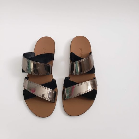 Paul Green Venice Strappy Slide Sandal SZ 6 - Picture 2 of 4